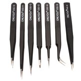ONLYOU® ESD 7pcs BGA Precision Tweezer Set Anti Static Tweezers Stainless Tweezers