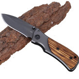 X35 150mm 3CR13 Mini coltello da tasca EDC pieghevole in acciaio inox campeggio TORCIA coltello tattico