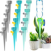 12Pcs Auto Drip Irrigation Watering System Adjustable Watering Spike Garden Plants Flower Watering Kits Automatic Waterer Tools