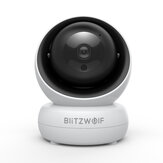 BlitzWolf® BW-SHC2 Tuya 1080P Akıllı Ev Güvenliği Kamera H.265 350 ° PTZ IR Gece Görüşü İnsan Hareketi Algılama İki Yönlü Ses APP Uzakdan Kumanda WIFI Güvenliği Monitör