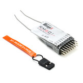 Receptor Micro iRangeX RM601 2.4G 7CH Compatível com DSM2 DSMX com Saída PPM