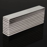 10pcs N48 Super Strong Block Magnets 50X10X2MM Rare Earth Neodymium Magnets