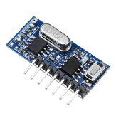 Modulo decodificatore Geekcreit® RX480E-4 a radiofrequenza wireless a 433 MHz con apprendimento del codice e uscita a 4 canali