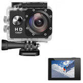 AUGIENB 2 Zoll 4K HD 1080P-Bildschirm, 300.000 Pixel Sportkamera, bis 30 m unter Wasser, Action-DVR-Camcorder, wasserdichte Jagdkamera
