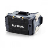 Fat Shark Transformer SE FPV Goggle Monitor mit Fernglas Viewer Batterie Tasche für RC Drone 