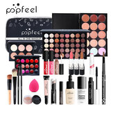 POPFEEL 24Pcs Makeup Cosmetics Set Concealer Eye Shadow Modification Brightening Isolated Beauty