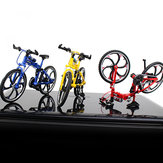 1:10 Mini Bisiklet Modeli Açılabilir Katlanabilir Dağ Bisikleti Bükme Yarış Alaşım Model Oyuncaklar