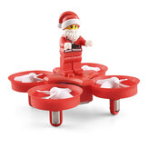 JJRC H67 Noel Şarkıları ile Uçan Noel Baba 716 Motor Başsız Modu RC Drone Quadcopter
