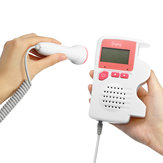 2.0 MHz Cyfrowy Cyfrowy Prenatalny Płodu Doppler Monitora Monitora Dźwięku Serca Ekranu Wykrywacz Tester Detektor Płodu Puls ...
