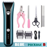 5W Professional Pet Dog Cat Animal Clippers Hair Grooming Cordless Trimmer Shaver USB Charging