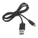 Negro Micro USB línea de puerto de cable para Tablet PC teléfono celular
