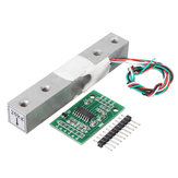 5pcs Módulo HX711 + Sensor de carga de celda de pesaje de aleación de aluminio de 20 kg Kit Geekcreit para Arduino: productos que funcionan con placas oficiales de Arduino