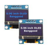 Geekcreit® 0,96 hüvelykes OLED I2C IIC kommunikációs kijelző 128 * 64 LCD modulja a Arduiino számára - termékek,amelyek az Arduiino hivatalos paneljeivel működnek