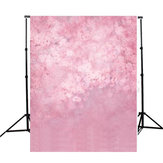 5x7ft Pink Flower Vinyl Photography Background Wall Photo Backdrops Studio Props