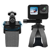 TELESIN GP-WFS-221 نطاق دوران 360 درجة حامل حزام كف اليد الدوراني لكاميرات GoPro Hero 10 9 8 7 5 الرياضية لكاميرا Insta360 Osmo Action