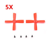 5 Pairs Eachine 2035 50mm 4 Blade Propellers ABS For Eachine Aurora 90 100 Mini FPV Racer RC Drone