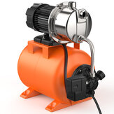 TOPSHAK TS-WP4 pompa wody użytkowej 1200W 5000L/h Max 50m Wysokie podnoszenie 8m Głębokość ssania Złącze pompy wspomagającej gospodarstwa domowego z manometrem