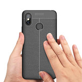 Чехол Bakeey Litchi Anti-fingerprint из силикона для Xiaomi Mi Max 3 подделка