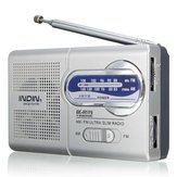 INDIN BC-R119 AM / FM récepteur de radio de poche portable antenne télescopique récepteur monde 3,5 mm
