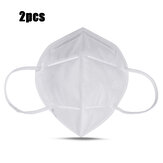 2Pcs KN95 Máscaras faciais de 4 camadas Auto-aspirante Filtro Respirador Máscara de filtro de proteção respirável
