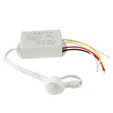 LED Işık için PIR Kızılötesi Vücut Sensörlü Akıllı Işık Hareket Algılayıcı Anahtar AC220V