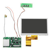 RX5808 5,8 GHz-es 48 csatornás FPV vevő 480 * 320 5 hüvelykes kijelzővel Hó képernyő DIY FPV monitor