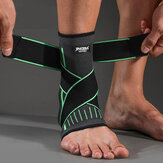 JINGBA Поддержка поддержка щиколотки спортивный протектор скоба для лодыжки Nylon ремешок Ремень баскетбол футбол защитная нога для Для взросл
