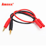 Dráha nabíjecího kabelu Amass 4MM Banana Connector 14AWG 30CM