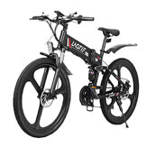 لاوتي® PX7 48V 10Ah 350W 26in Folding Electric Moped Bike 35km/h Top Speed 80km Mileage E-Bike Mountain Bicycle