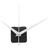 Eje de 20 mm longitud DIY Triángulo blanco Manos Silencioso Cuarzo Pared Reloj Mecanismo de movimiento Piezas de reparación
