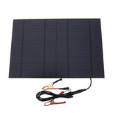 10W 18V Солнечная панель Модуль Зарядное устройство для аккумулятора Зарядка для RV, лодки, автомобиля, дома