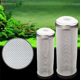 Roestvrijstalen filterinlaatbehuizing garnalennetten set noodzakelijk speciaal / Aquarium garnalen cilinderfilter