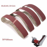 50x686mm 40 60 80 120 Grit Sanding Belts Sander Abrasive Tool