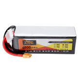 Bateria ZOP POWER 22.2V 4500mAh 65C 6S Lipo com plug XT60