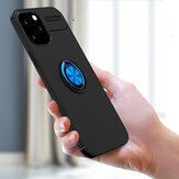 Bakeey Hülle für iPhone 12 Pro / 12 mit 360º drehbarem magnetischem Ringhalter, weiche stoßfeste Silikon-Schutzhülle für die Rückseite