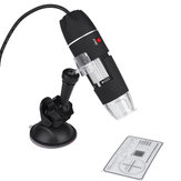DANIU新しいUSB 8 LED 500X 2MPデジタル顕微鏡内視鏡拡大鏡ビデオカメラ吸盤スタンド付き