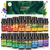 16-teiliges Set aus rein natürlichen ätherischen Ölen für Diffusoren Aromatherapie Aroma