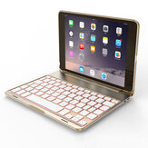 7 Cores Backlit Alumínio Bluetooth Teclado Kickstand Caso Para iPad Mini 2/iPad Mini 3