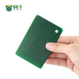 BEST BST-113 Zöld Szerelési kártya Műanyag PC Skid Autófilm Eszköz Telefon Pry Nyitó eszköz