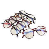 Vintage runde Brillenfassung Retro-Brillen klare Gläser Eyewear