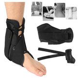 調節可能な足首支持矯正装具ブレースフットガード捻挫傷害痛み防止プロテクターラップ 