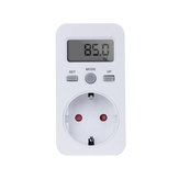 SH-130 16A 230V US EU Plug with LCD Digital Power Monitor Energy Meter Socket Switch Adapter