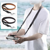 Universal Remote Control Lanyard Neck Strap PU Leather Adjustable Hanging Buckle Rope for DJI Mini 3 RC / RC PRO / Smart Screen Controller