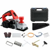 220V 1800W Electric Planer Small Household Woodworking Planer Woodworking Tool Planer W/ Dust bag