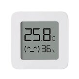 Termômetro Digital de Tela LCD Inteligente Xiaomi Mijia 2 bluetooth Sensor de Temperatura e Umidade Medidor de Umidade Mijia App