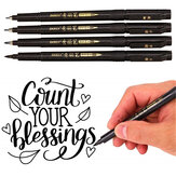 مجموعة أقلام الخط بوكي 12 قطعة في علبة يمكن إضافة الحبر بسهولة مزودات مكتبية للكتابة والرسم والتوقيع والفن