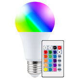 Lampadina LED RGBW E27 AC-85-265V con telecomando e 4 modalità di illuminazione dinamiche