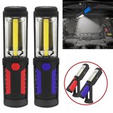 COB LED USB Rechargeable Work Inspection Light Magnetic Outdoor Camping Lamp