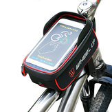 ВОДИТЬ ВВЕРХ Велосипедный сенсорный чехол для мобильного телефона на переднюю трубу рамы водостойкий чехол для передней части велосипеда