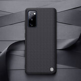 NILLKIN для Samsung Galaxy S20 FE 2020 Чехол Anti-Fingerprint Anti-Slip Nylon Синтетическое волокно текстурированное противоударное защитное покрытие Чехол